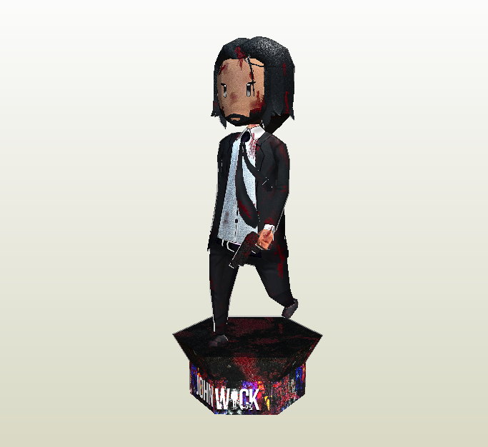 John Wick papercraft