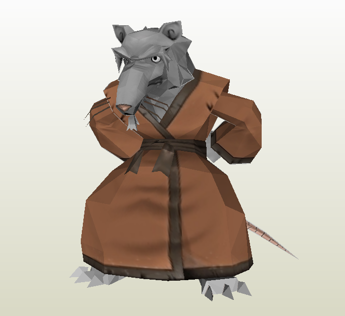 Splinter papercraft