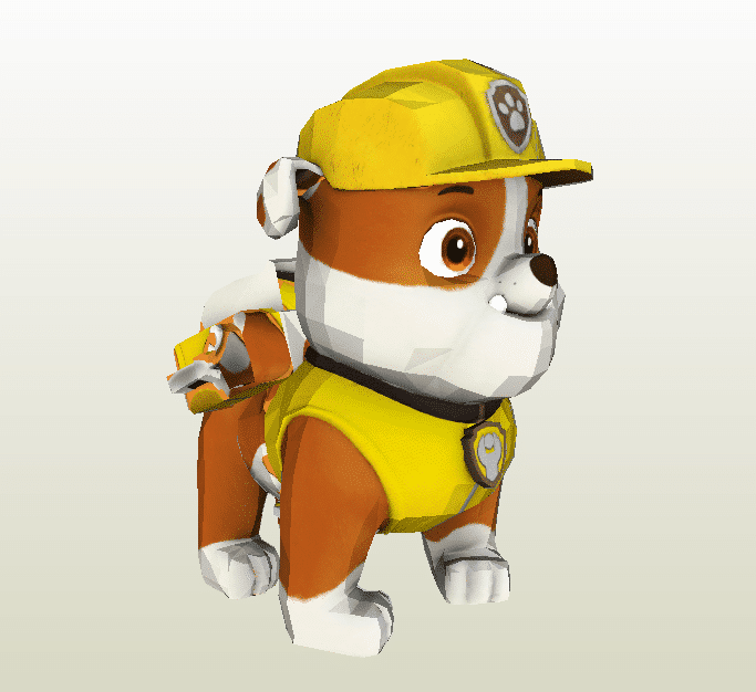 Ruble Papercraft