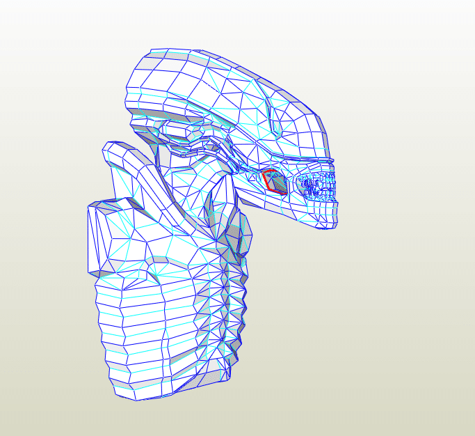 Alien Papercraft