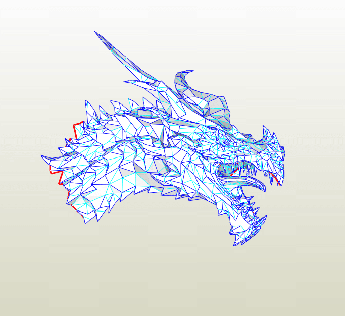 Alduin papercraft