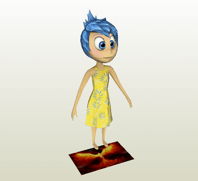 Alegría papercraft