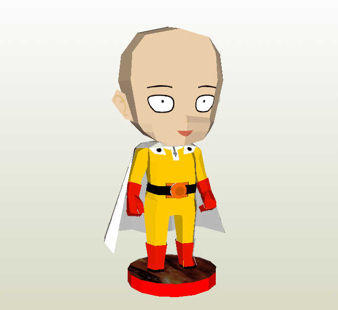 Saitama papercraft