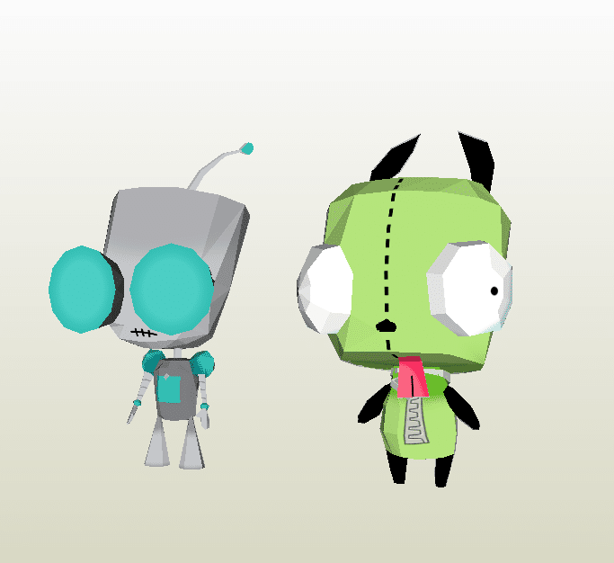Gir papercraft