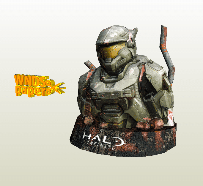 Master Chief papercraft