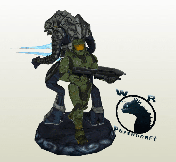 Halo papercraft