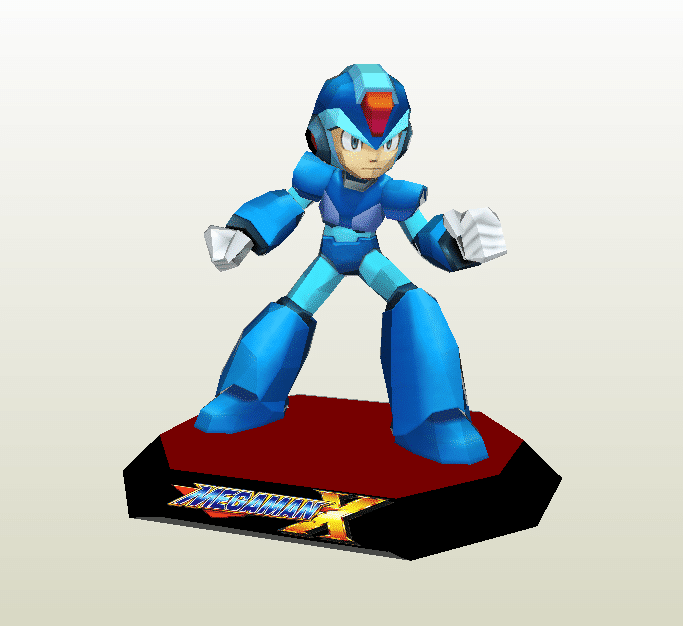 Megaman papercraft