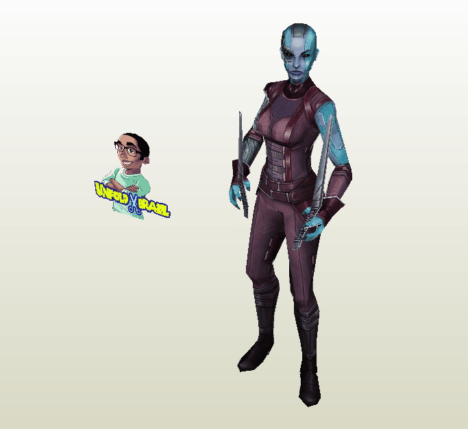 Nebula papercraft