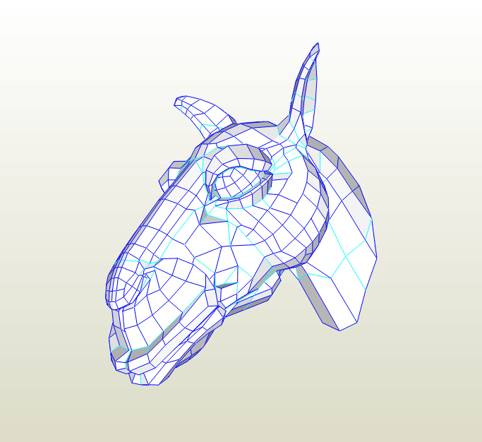 Camello papercraft