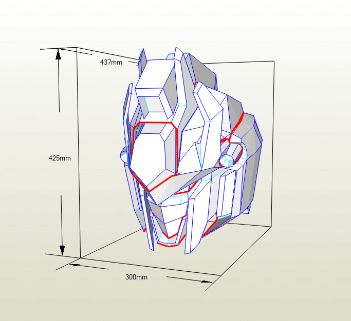 Casco Gundam Delta