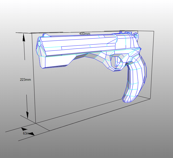 Dante Ebony Ivory Pistol