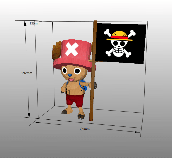 Chopper Papercraft