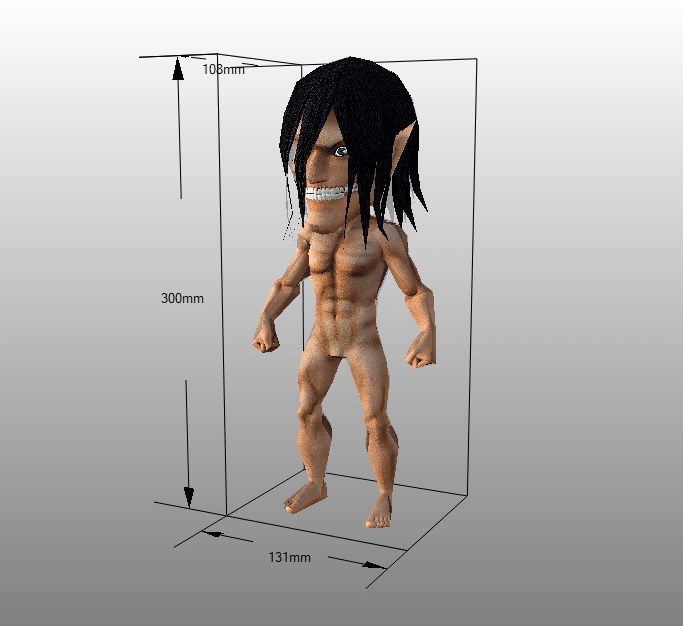 Erenrogue Titan Chibi Papercraft Mundopapercraft.com