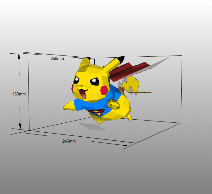Pikachu Superman