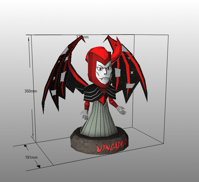 [villains] Venger (evil Doer) Chibi Papercraft