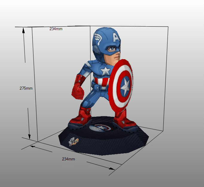 Capitan America Chibi