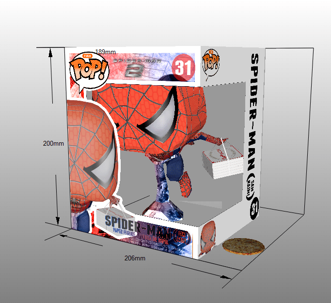 Spiderman Delivery Pizza