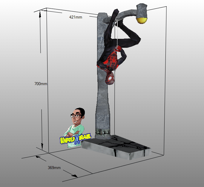 Diorama Spider Man 4