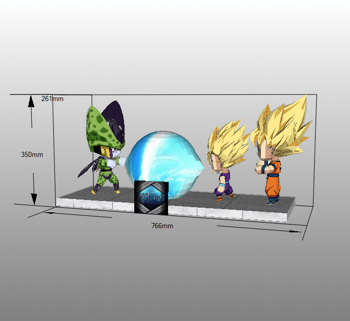 Cell Vs Gohan Sin Lineas